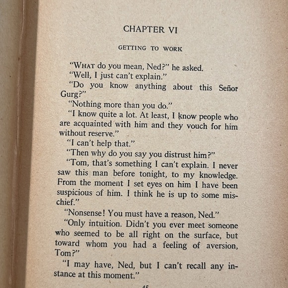 1934 Tom Swift And His Ocean Airport by Victor Appleton HC Book First Edition - Picture 9 of 16
